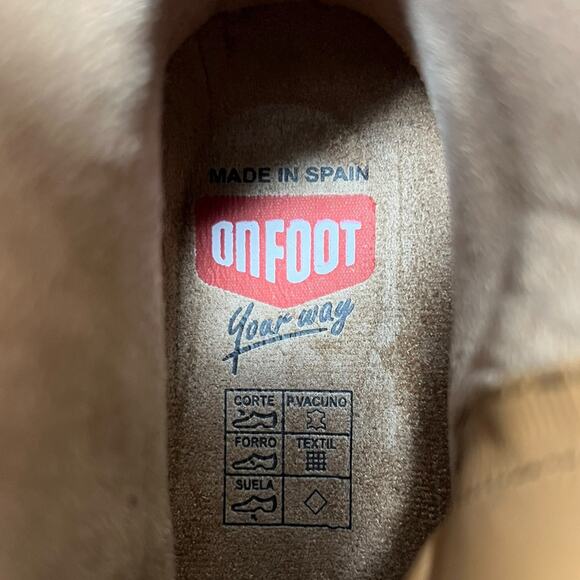 On Foot Silken Waterproof Suede Bootie in Khaki Size 38 NEW - Picture 11 of 13